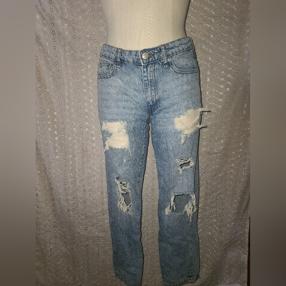 Aeropostale Boyfriend Jean's Size 2 - Picture 1 of 3